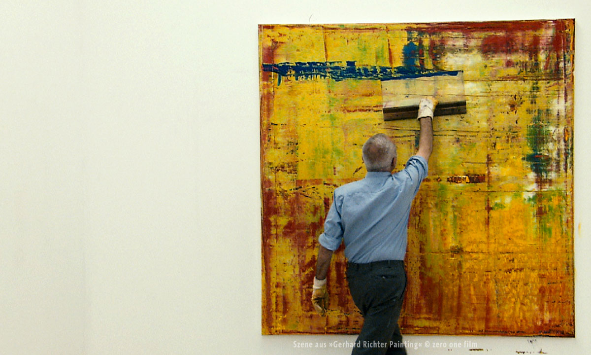 Szene aus »Gerhard Richter Painting« © zero one film