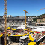 Bild der Großbaustelle