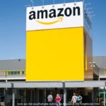Bild eines Gebäudes mit dem Amazon-Schriftzug
