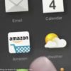 Bild der Amazon-App auf einem Bildschirm