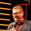 Bild von Kay Hoffmann mit Mikrofon