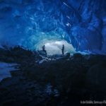 Bild in einer Eishöhle