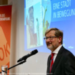Sprecher bei der Premiere von