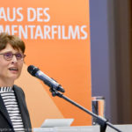 Sprecherin bei der Premiere von