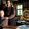Johannes Kepler, der Himmelsstürmer: Bild eines Mannes und einer Frau neben mittelalterlichen, wissenschaftlichen Gerätschaften