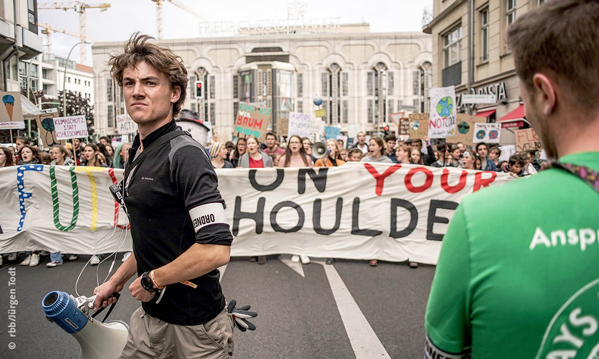 Doku "Aufschrei der Jugend" über Klimaaktivismus Fridays For Future Protagonist Moritz