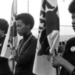 Frauen bei einer öffentlichen Demonstration der Black Panthers © Pirkle Jone/Ruth-Marion Baruch