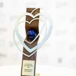 Trophäe Ehrenpreis 42. FFMOP für Wim Wenders