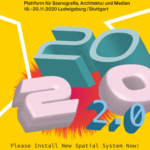 Plakat zu Raumwelten 2020