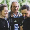 Regisseure Carl A. Fechner und Johanna Jaurich am Set von 