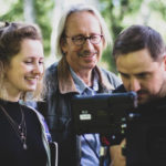 Regisseure Carl A. Fechner und Johanna Jaurich am Set von