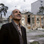 Filmstill aus „Der nackte König – 18 Fragmente über Revolution“, zu sehen ist ein älterer iranischer Mann (Foto: W-Film/Mira Film)