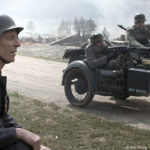 Sebastian Heinzel als Soldat in