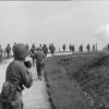 Amerikaner rücken nach dem Zweiten Weltkrieg 1945 in Nordbaden vor.