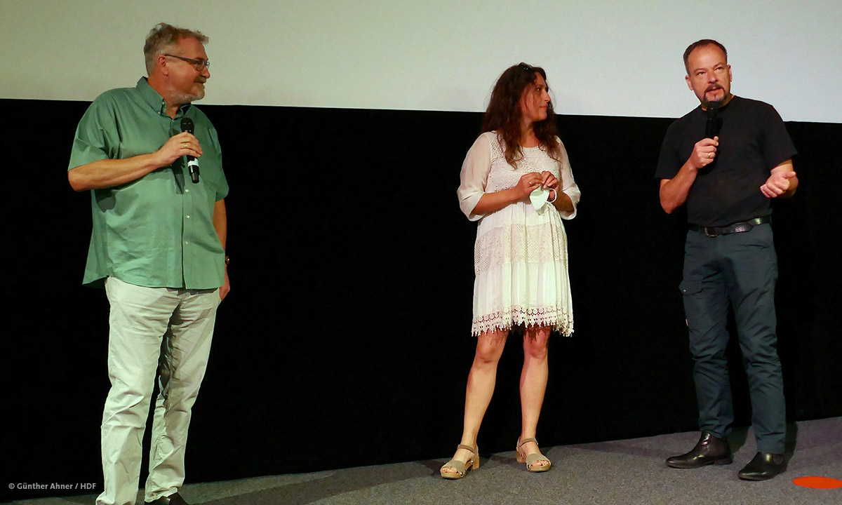 Jan Haft nach seiner Doku Heimat Natur im Gespräch bei der DOK Premiere Ludwigsburg