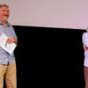 Kay Hoffmann mit Pepe Danquart im Kino Caligari