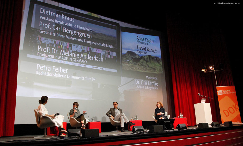 Diskussion um Editor:innen im Dokumentarfilm 