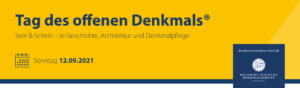 Logo Tag des offenen Denkmals 2021