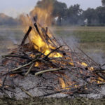 Feuerstelle in Doku