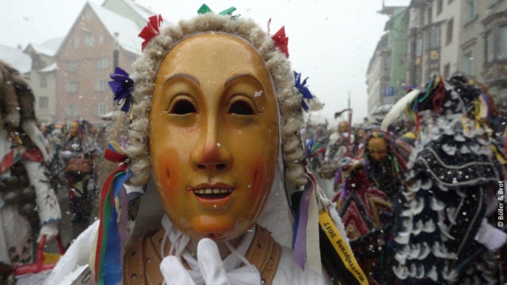 Gschell bei der Rottweiler Fasnet in Doku "Narren" von Böller und Brot