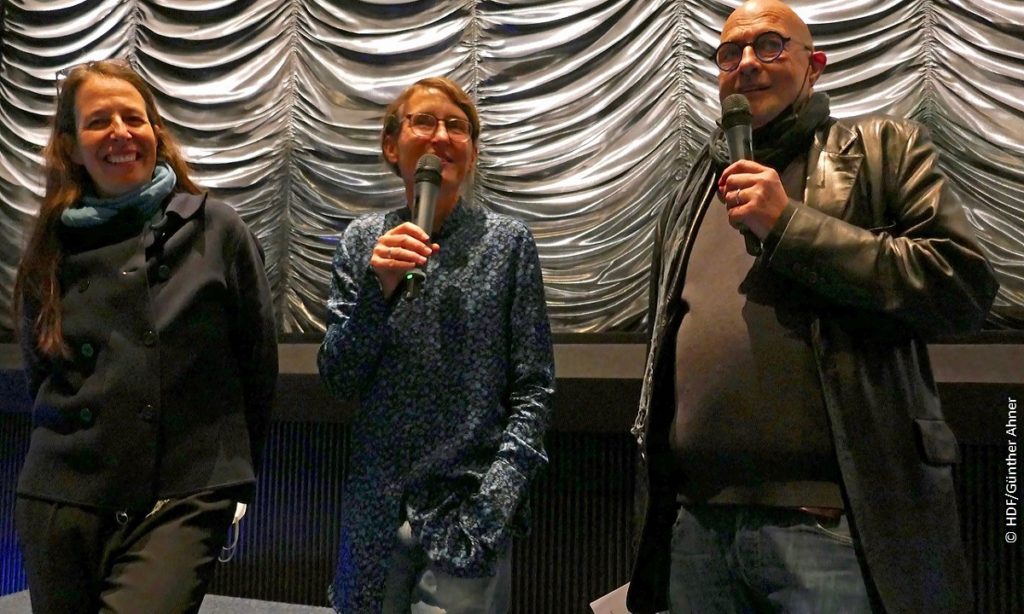 Sigrun Köhler, Wiltrud Baier und Goggo Gensch bei DOK Premiere von Narren in Stuttgart