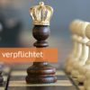 Schachfigur mit Krone
