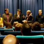 DOK Premiere Schattenkind Bollwerk Stuttgart Günter Moritz, Monika Angler, Max-Peter Heyne (MFG), Arsenal Filmverleih Chef Stefan Paul, Goggo Gensch, Andy Reiner, Jo Mueller