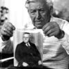 Setzer mit Foto von Hugenberg