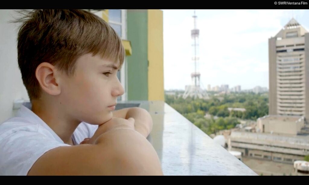 Boris, elf Jahre alt, aus Kyiv.
