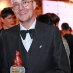 Paul B. Preciado mit dem Teddy-Award 2023 (by Elena Ternovaja)