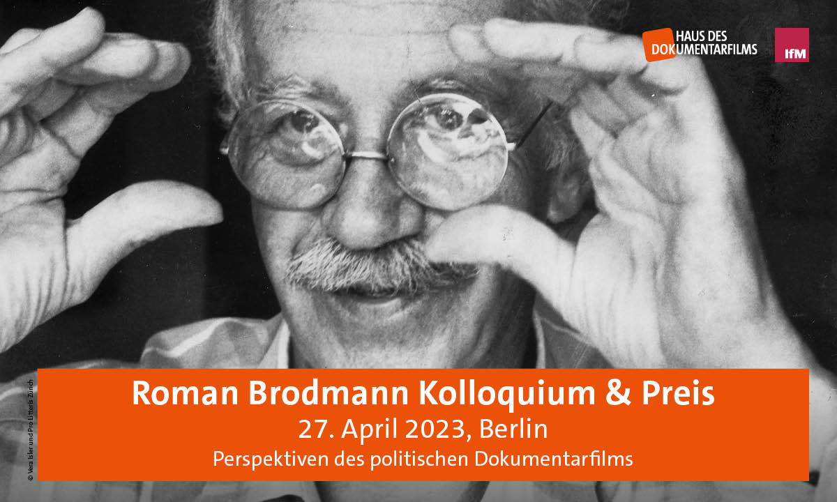 Hauptvisual Roman Brodmann Preis 2023 © Vera Isler und Pro Litteris Zürich