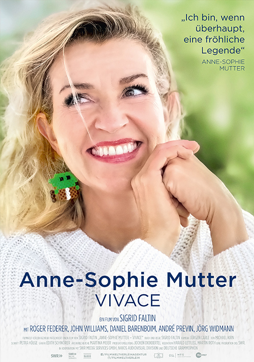 Filmplakat "Anne-Sophie Mutter - Vivace" © SWR/Filmwelt