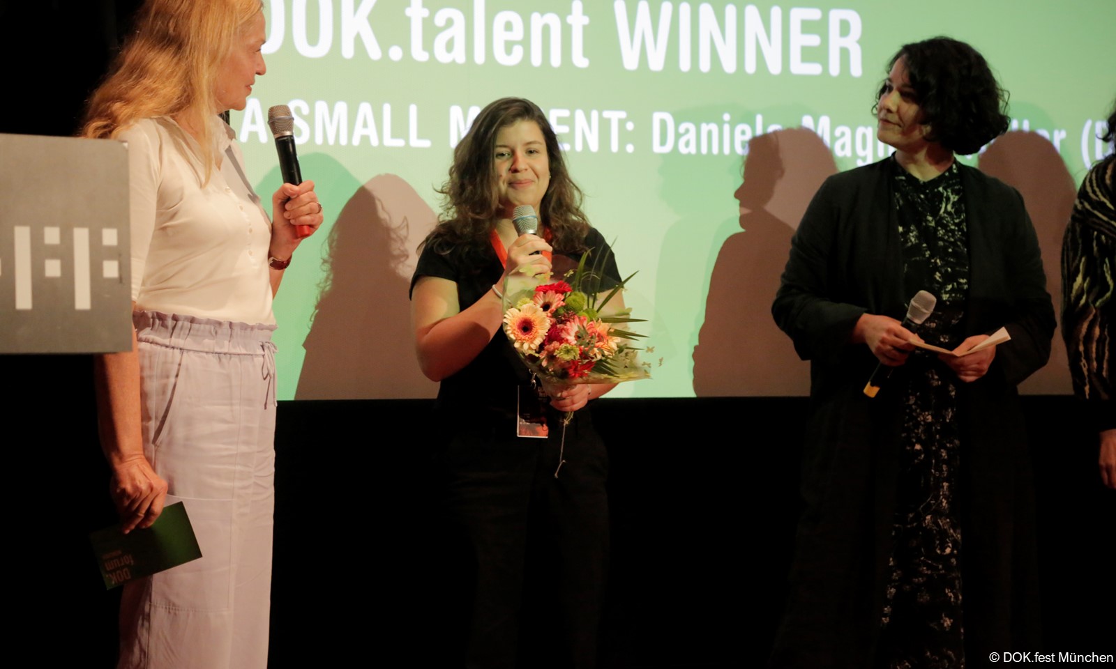 Gewinnerin des DOK.talent Award Daniela Magnani Hueller