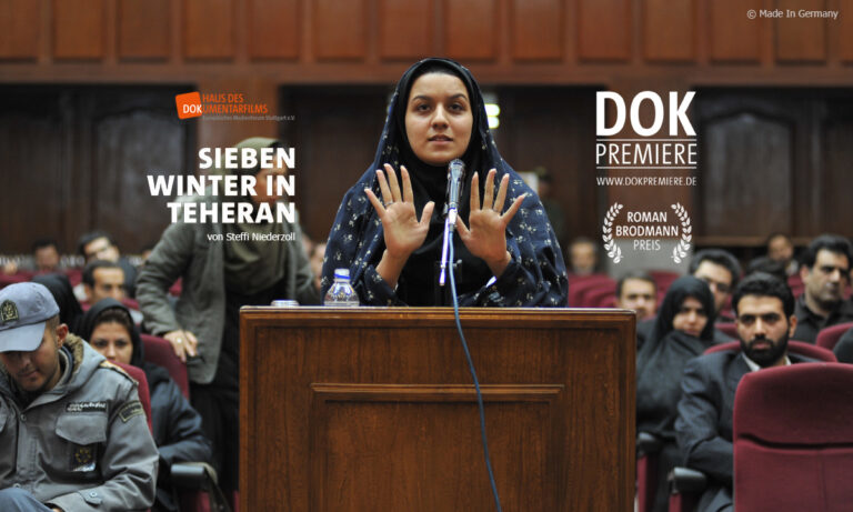 DOK Premiere 7 Winter: Reyhaneh im Gerichtssaal (Credit: Made in Germany)