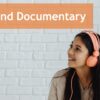 Beyond Documentary Banner Frau mit Kopfhörern