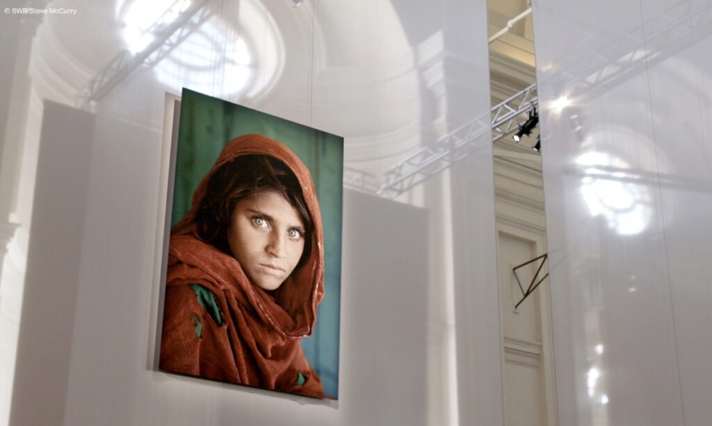 Foto eines afghanischen Mädchens.