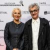 Wim Wenders und Irene Klünder beim Deutschen Dokumentarfilmpreis 2023
