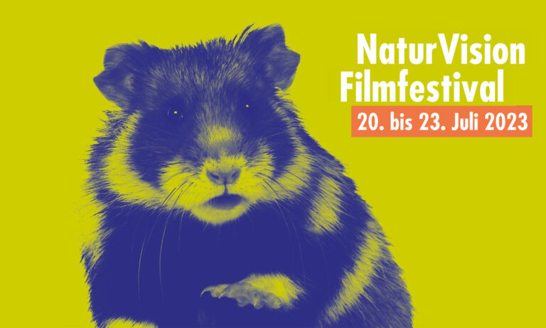 NaturVision 2023: Hamster, Schriftzug, Festivaldaten © NaturVision