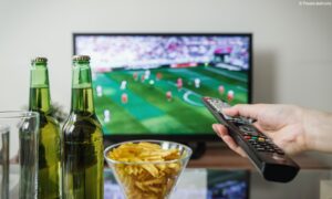 Fußball und Bier 