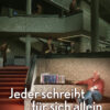 Kinoplakat Jeder schreibt für sich allein