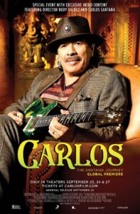 Filmplakat zu "Carlos: Santanas Reise" © LUF Kino