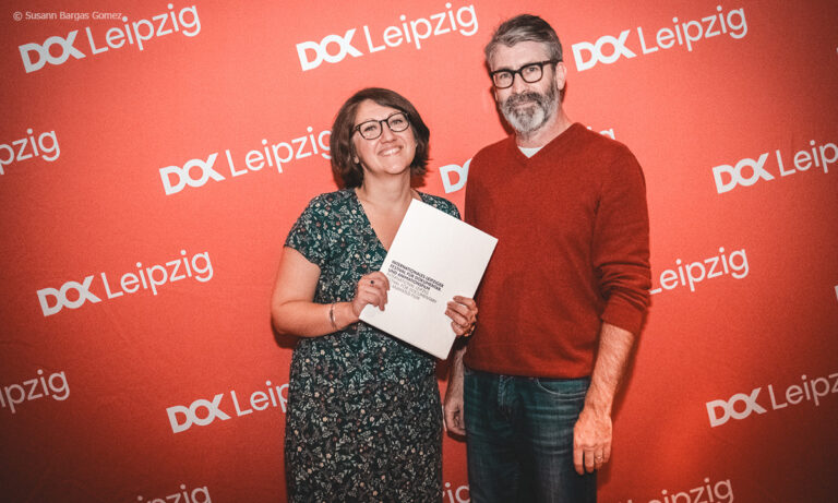 DOK Leipzig 2023: DEFA Förderpreis für Die Kinder aus Korntal/Charakterfilm (by Susann Bargas Gomez/DOK Leipzig)