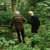 Eva und Dieter im Garten