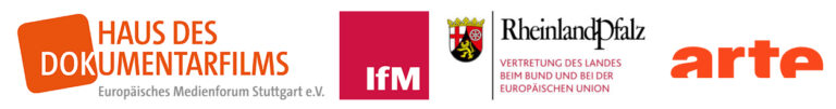 Logoleiste: HDF, IFM, Landesvertretung RLP, Arte