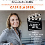 Plakat: HDF-Meisterklasse mit Gabriela Sperl (Foto: Sperl Film und Fernsehproduktion)