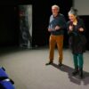 Katrin Rothe (r.) und Kay Hoffmann (l.) beim Filmgespräch