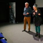 Katrin Rothe (r.) und Kay Hoffmann (l.) beim Filmgespräch