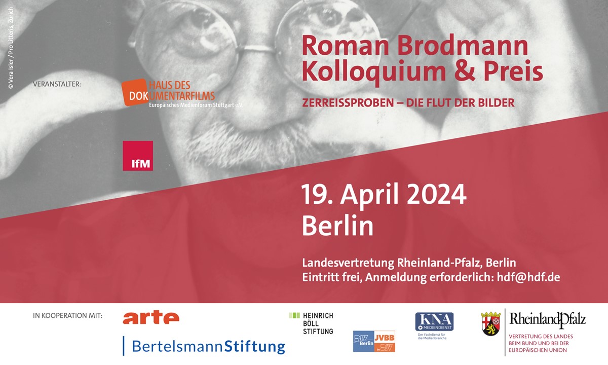 Visual Roman Brodmann Kolloquium und Preis (Foto: Vera Isler/Pro Litteris Zürich)