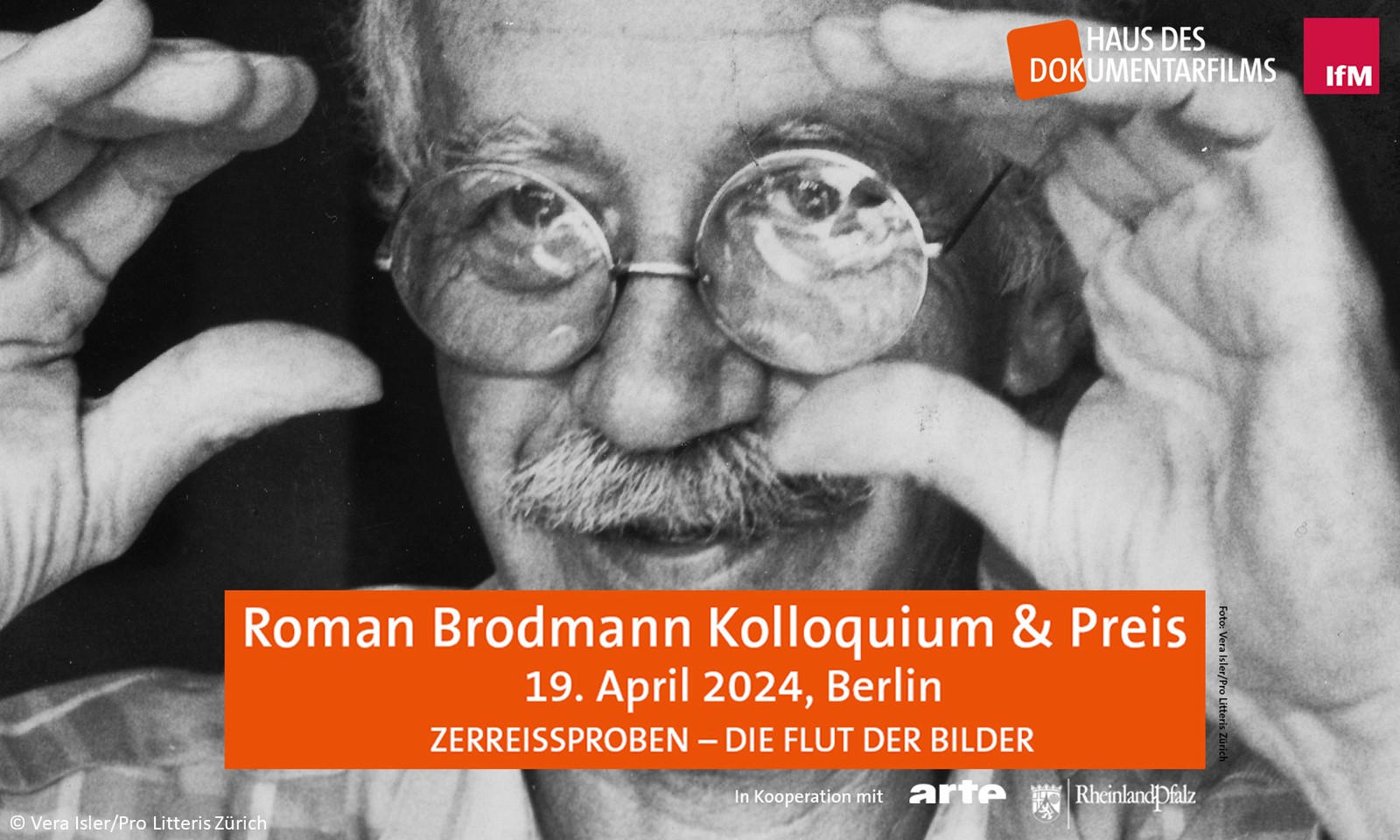 Visual Roman Brodmann Kolloquium und Preis (Foto: Vera Isler/Pro Litteris Zürich)